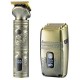 Машинка для стрижки волос и бороды + 4 насадки, с USB, VGR V-649
