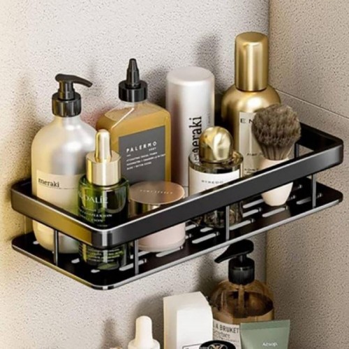 Универсальная полка для ванной комнаты до 10кг (30х13х5,5см) 1шт, STORAGE RACK Универсальная полка для ванной комнаты до 10кг (30х13х5,5см) 1шт, STORAGE RACK