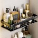 Универсальная полка для ванной комнаты до 10кг (30х13х5,5см) 1шт, STORAGE RACK
