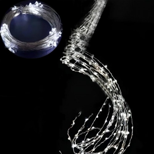 Гірлянда «Конський хвіст» від мережі, 3м, 510LED, Холодний білий
