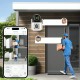Уличная камера видеонаблюдения с 2 камерами и WiFi, 5МР