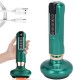 Аккумуляторный вакуумный массажер от целлюлита, 12 режимов, с USB, Зеленый