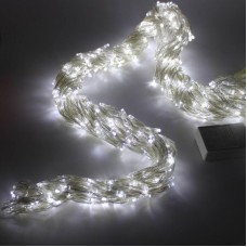 Гірлянда «Водоспад штора» від мережі, 3х3м, 480LED Біла