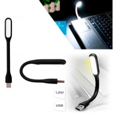 USB фонарик LED 1.2W с гибким корпусом для ноутбука и планшета