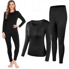 Жіноче термобілизна BioActive комплект XS-3XL чорна