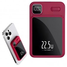 Зовнішній акумулятор 10000 mAh, MagSafe, Type-c, Червоний