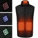 Чоловічий жилет з підігрівом 4XL, від USB, 3 режими