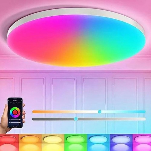 Світильник стельовий 24Вт, 30см, з Bluetooth колонкою, RGB, Ceiling Lamp Smart