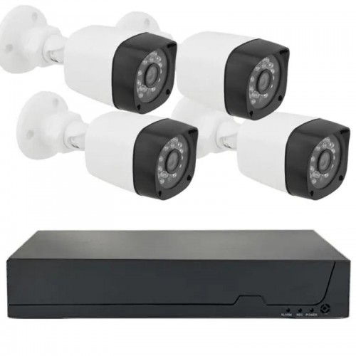 Комплект видеонаблюдения на 4 камеры 5MP + регистратор, DVR KIT 7004