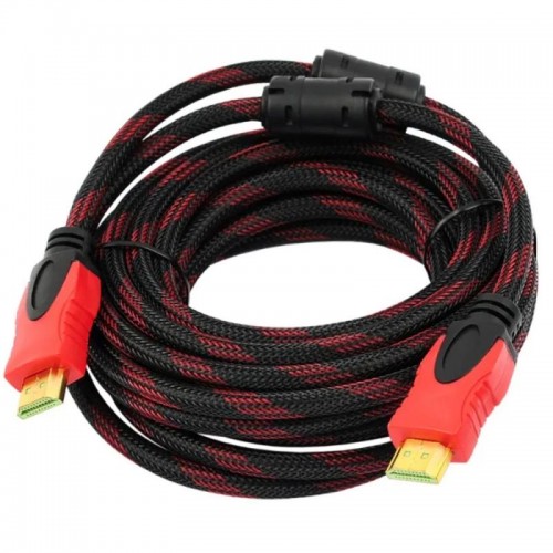 Шнур HDMI на HDMI 10м, посилений в обмотці