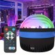 Ночник-проектор звездного неба RGB + пульт ДУ, от USB, AT-0