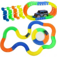 Светящийся гибкий трек Magic Tracks 360 деталей + 2 машинки