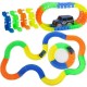 Детский светящийся гибкий трек на 360 деталей + 2 машинки, Magic Tracks