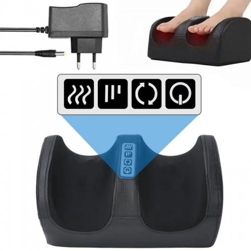 Масажер для ніг з підігрівом, від мережі Foot Massager