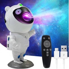 Нічник-проектор зоряного неба Космонавт з пультом і USB