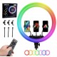 Кільцева лампа RGB 45 см, від мережі, пульт, MJ45