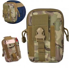 Тактична сумка на пояс A50 18х13х3 см Мультикам з системою Molle
