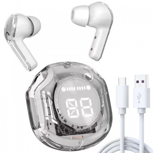 Бездротові навушники Bluetooth, 300 мАг, USB, TWS Air 31, Білий