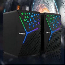 Акустична система з RGB підсвічуванням, 6Вт, USB, JEDEL S554