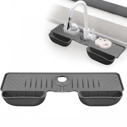 Силіконовий килимок для мийки 45,5х16х4,5см Drain pan