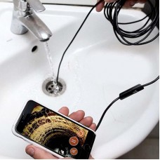 Эндоскоп USB 5м с камерой 5мм для смартфона и ПК