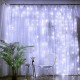 Гирлянда Штора от сети 2х1,5м, 192 LED, Холодный белый