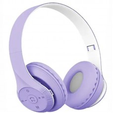 Бездротові навушники Bluetooth ST95 фіолетові з мікрофоном