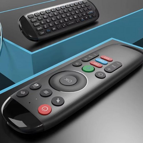 Пульт для телевизора с клавиатурой и микрофоном, USB, M6