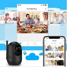 WiFi камера відеоспостереження з нічним баченням, EooLii, Чорний