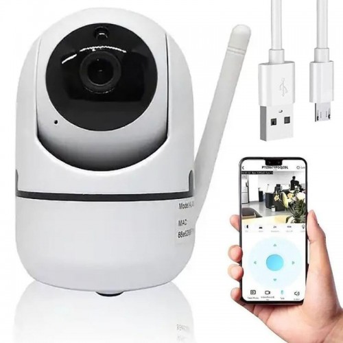 WiFi камера відеоспостереження з нічним баченням, EooLii, Білий