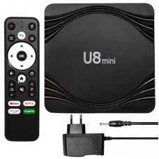 Смарт ТВ приставка 4K на Android 11 з 4ГБ RAM та 32ГБ пам'яті