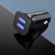 Автомобильное зарядное устройство 12W, 2,4A, 2хUSB + Lightning, XO TZ10