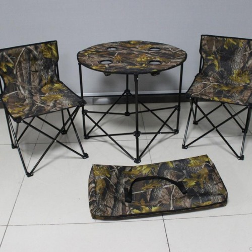 Складаний стіл для пікніка + 4 стільці, 45х45х42см GP4264