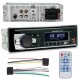 Автомагнитола 1DIN с Bluetooth и пультом, 4,3, 2хUSB, 521