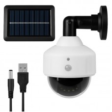 Камера обманка лампа з сонячною панеллю 38+1LED JX-5118 — купити з доставкою