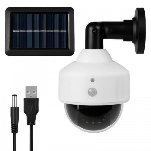 Камера обманка лампа з сонячною панеллю 38+1LED, JX-5118