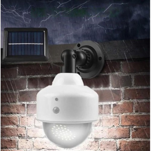 Камера обманка лампа з сонячною панеллю 38+1LED, JX-5118