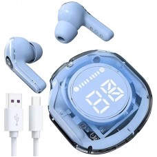 Бездротові навушники Bluetooth, 300 мАг, USB, TWS Air 31, Блакитний