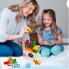 Tetris Tower настольная игра 32 блока - головоломка для всей семьи