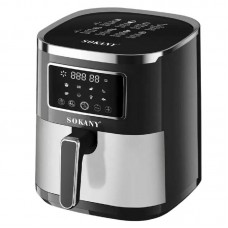 Аэрофритюрница сенсорная Sokany SK-10052 на 7л, 1700Вт — купить с доставкой по Украине