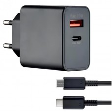 Зарядний пристрій 35W PD з портами USB-A та USB-C