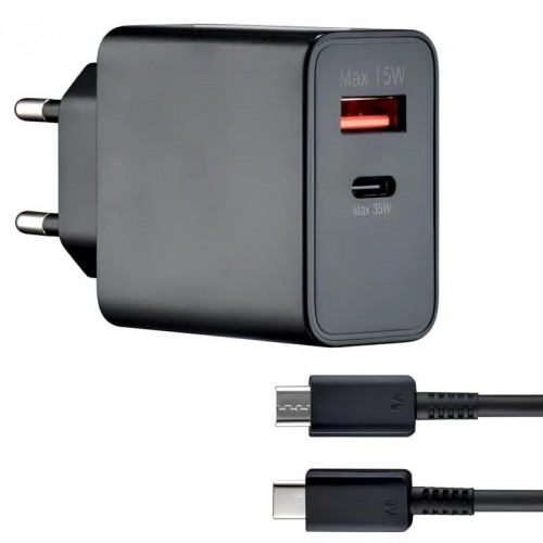 Мережевий зарядний пристрій 35W PD USB-A + USB-C