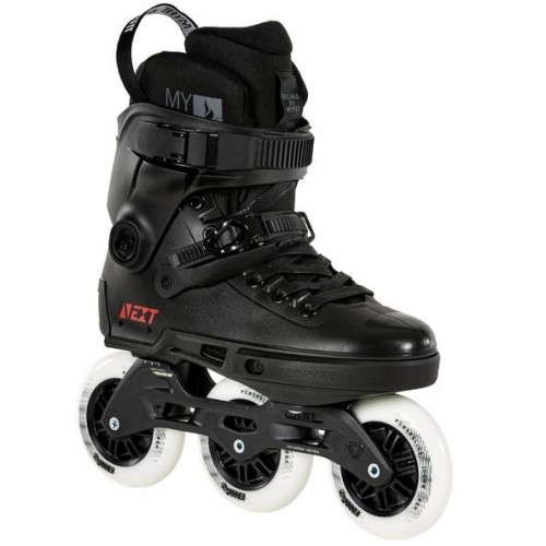 Фрискейт ролики Powerslide Next Core Black 100 2021 розмір 40-41 Фрискейт ролики Powerslide Next Core Black 100 2021 розмір 40-41