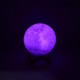 Настольный светильник ночник RGB Magic 3D Moon Light