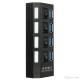 Розгалужувач USB Хаб на 4 порти, Чорний