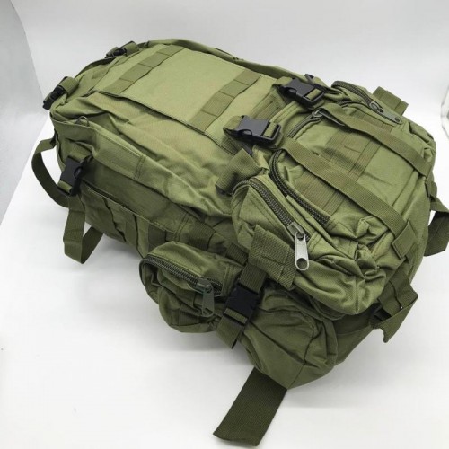 Тактический рюкзак  с подсумками на 55л B08, (55х40х25 см), Оливковый