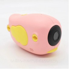 Дитяча цифрова відеокамера + фотоапарат Kids Camera DV-A100, Рожевий