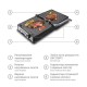 Електричний гриль контактний 3000Вт, BBQ BITEK BT-2687