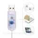 Гирлянда Штора, от USB, 3х2м, 200 LED, Теплый белый