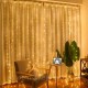 Гирлянда Штора, от USB, 3х2м, 200 LED, Теплый белый